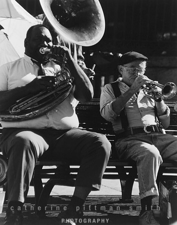 Nola Duo, Jackson Square/1999, 11x14