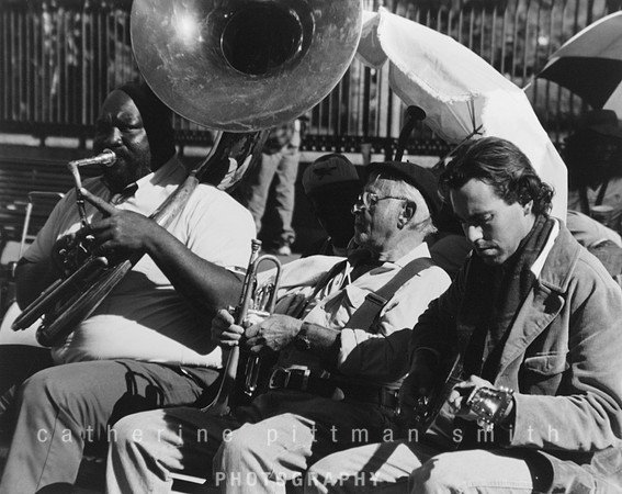 Nola Trio, Jackson Square/1999, 11x14