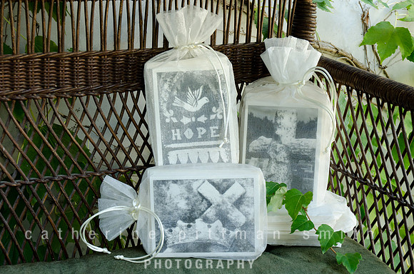 Spiritual Notecards in Organza Bags