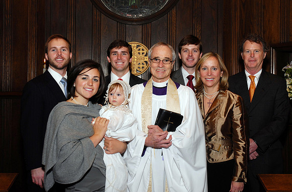 Family shot Baptism