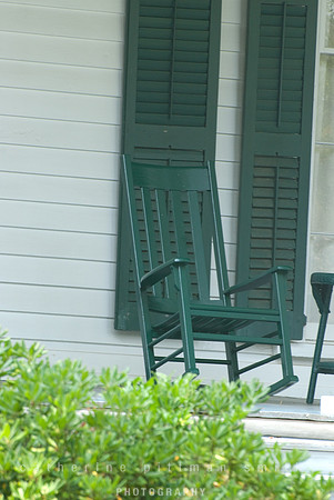 "On the Porch" 7x10 on 11x14 paper